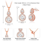 Charm Pendant & CZ Set by Peora – Stylish Fashion Jewellery

