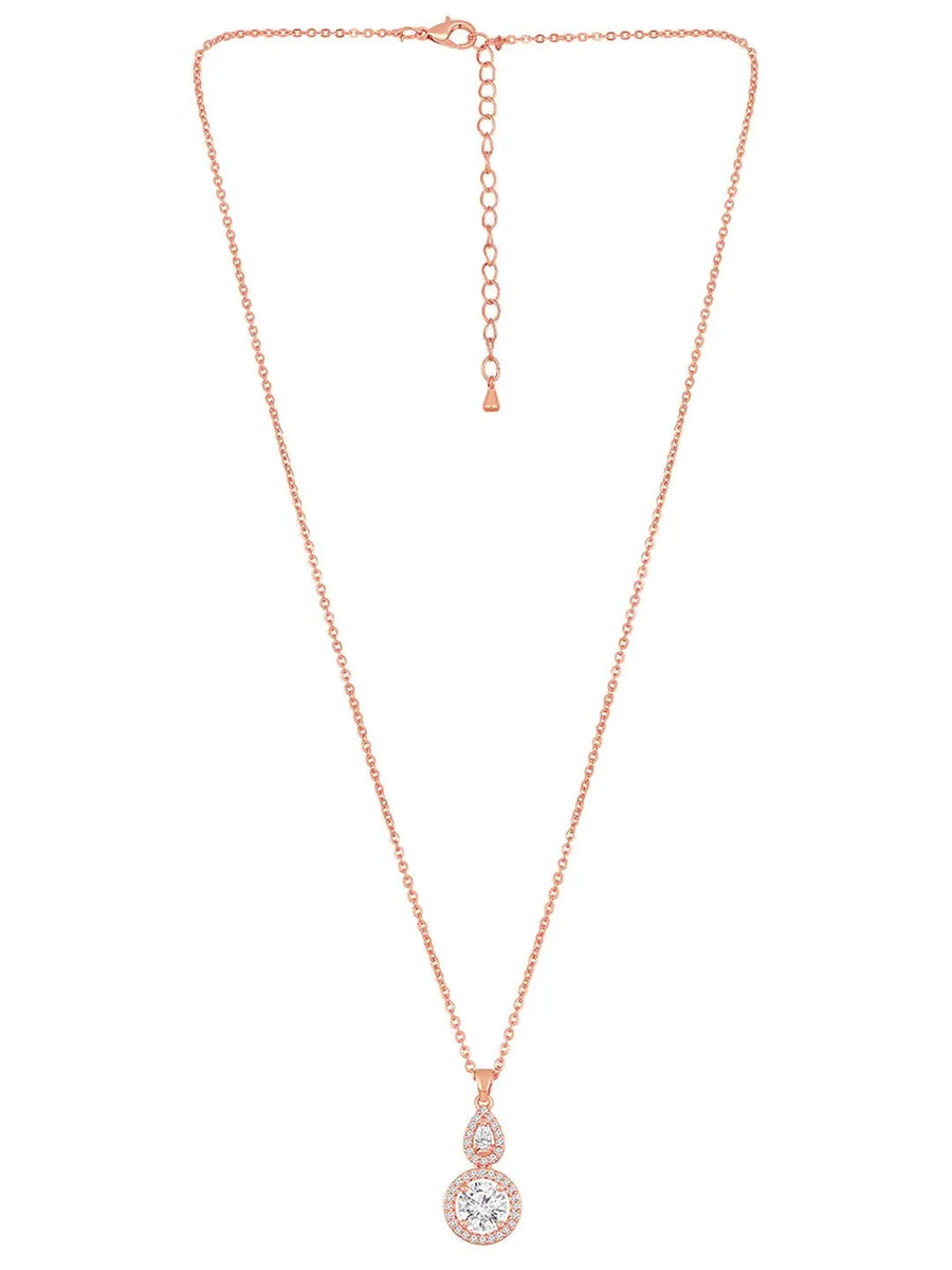 Charm Pendant & CZ Set by Peora – Stylish Fashion Jewellery

