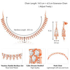 CZ Necklace Set – Stunning CZ Stone Jewellery by Peora
