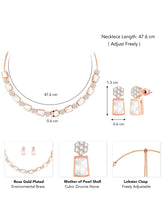 CZ Necklace Set – Radiant Fashion Jewellery by Peora

