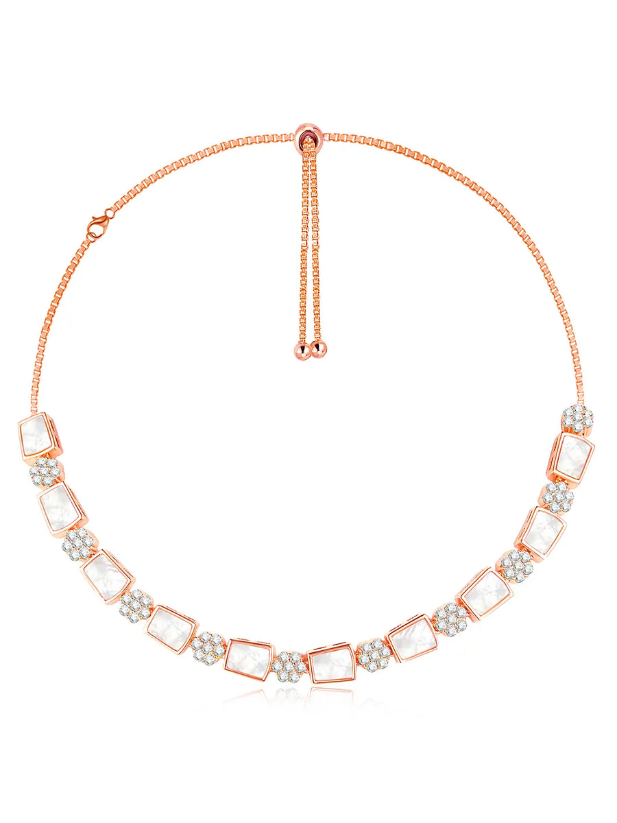 CZ Necklace Set – Radiant Fashion Jewellery by Peora

