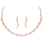 Twinkle CZ Necklace Set – Shimmering CZ Jewellery by Peora
