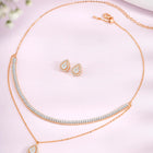 CZ Necklace Set – Sparkling Fashion Jewellery by Peora

