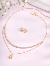 CZ Necklace Set – Sparkling Fashion Jewellery by Peora

