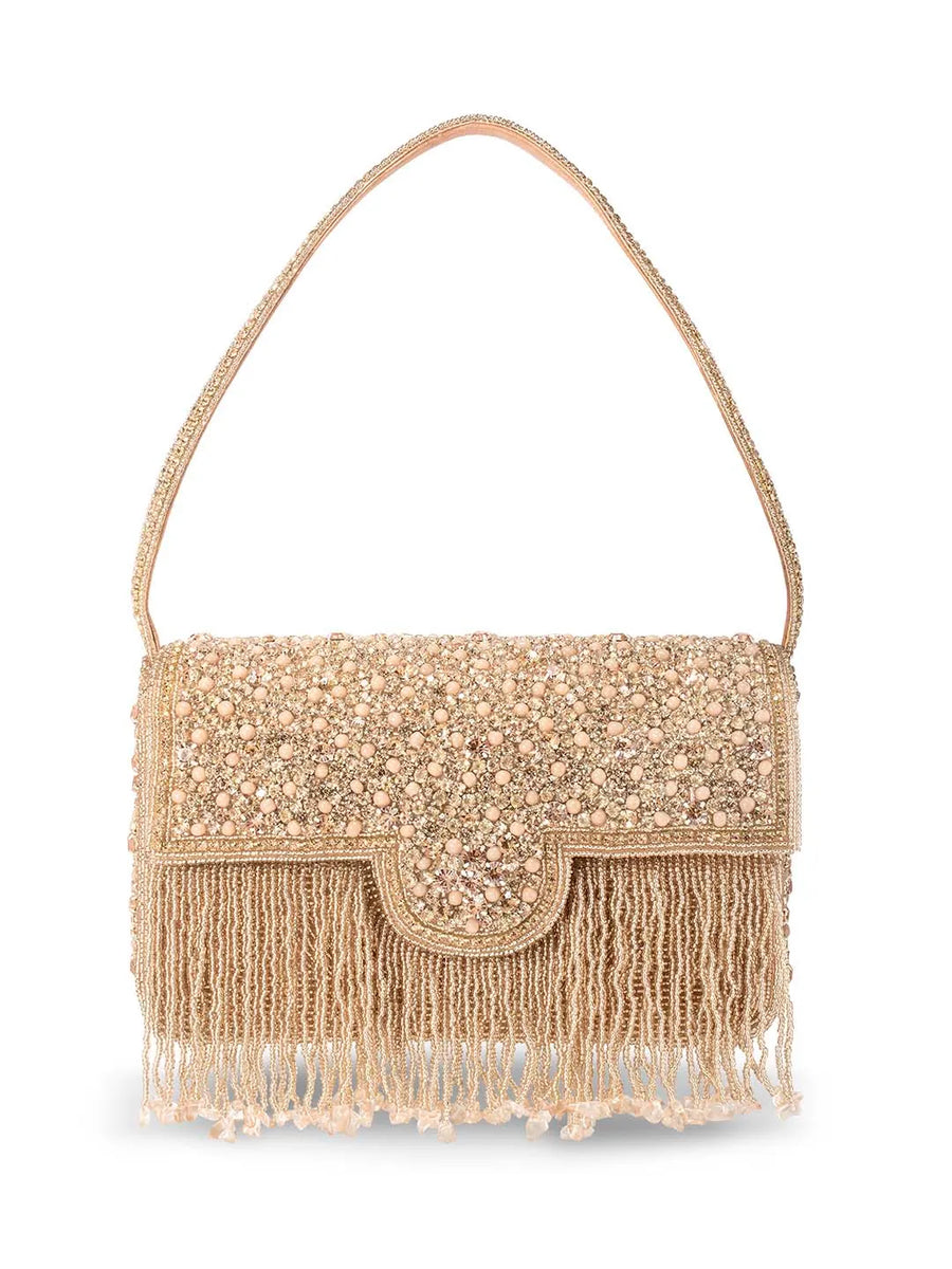 Glam Clutch Handbag by Peora | Sparkling Fashion Accessory for Evenings

