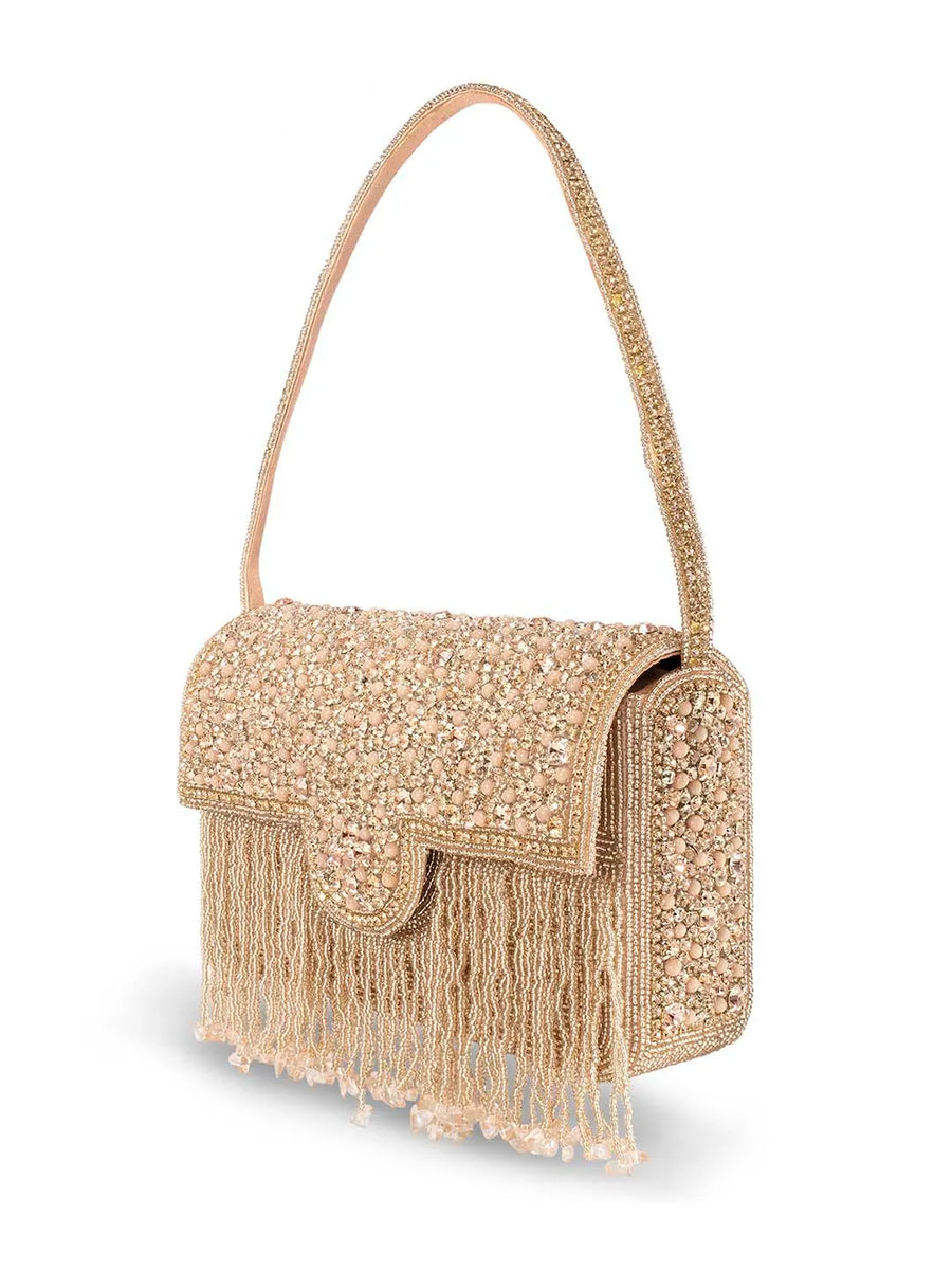 Glam Clutch Handbag by Peora | Sparkling Fashion Accessory for Evenings

