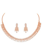 CZ Necklace Set – Premium Jewellery with Sparkling Finish by Peora
