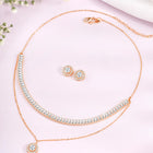 Two Layer Pendant Necklace Set – Trendy Fashion Jewellery by Peora

