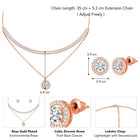 Two Layer Pendant Necklace Set – Trendy Fashion Jewellery by Peora

