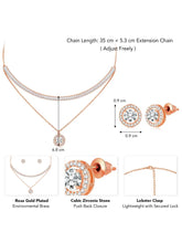 Two Layer Pendant Necklace Set – Trendy Fashion Jewellery by Peora

