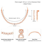 Diaries CZ Necklace Set – Elegant Storytelling Jewellery by Peora
