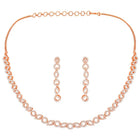 Diaries CZ Necklace Set – Elegant Storytelling Jewellery by Peora
