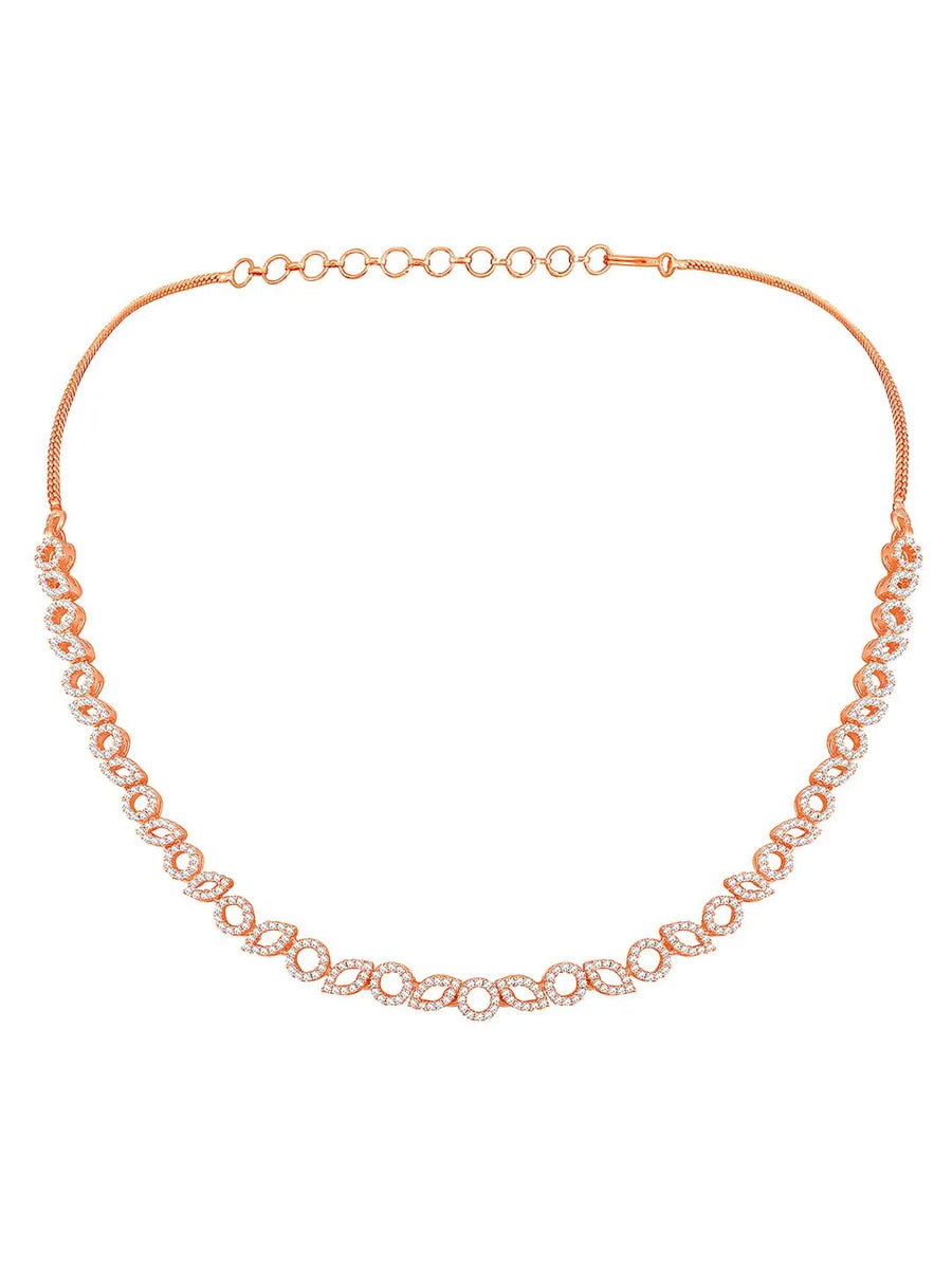 Diaries CZ Necklace Set – Elegant Storytelling Jewellery by Peora
