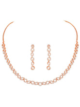 Diaries CZ Necklace Set – Elegant Storytelling Jewellery by Peora
