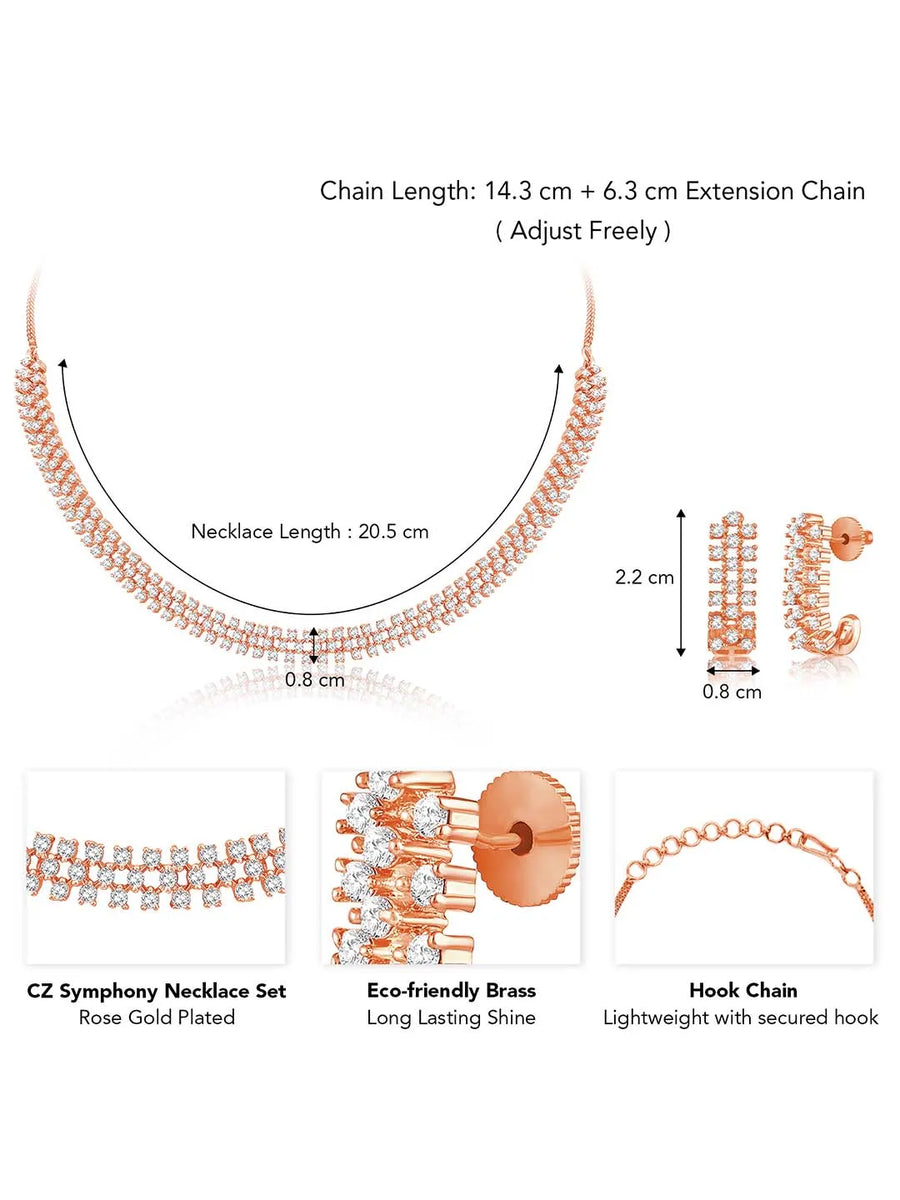 Symphony Necklace Set – Harmonious Designer Jewellery by Peora
