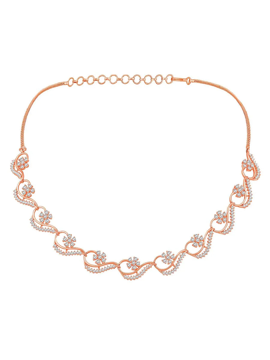 Ballet Floral Necklace Set – Graceful Floral Jewellery by Peora
