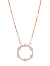 Rounds CZ Pendant Set – Sparkling Circular Jewellery by Peora
