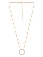 Rounds CZ Pendant Set – Sparkling Circular Jewellery by Peora
