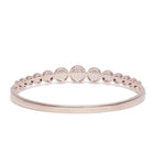 CZ Circular Motif Kada Bracelet in Rose Gold featuring Cubic Zirconia kada bracelet  
