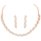CZ Necklace Set – Exquisite Cubic Zirconia Jewellery by Peora
