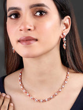 CZ Necklace Set – Exquisite Cubic Zirconia Jewellery by Peora
