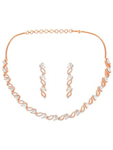 CZ Necklace Set – Exquisite Cubic Zirconia Jewellery by Peora
