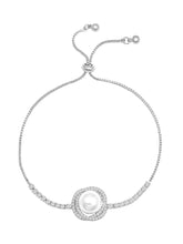 Pearls Adjustable CZ Bracelet by Peora – Elegant Fashion Jewellery

