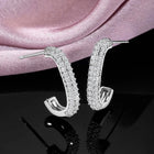 Half Hoop Earrings for Women – Modern & Elegant Styles | Peora