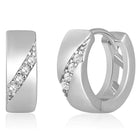 Gilded Grace CZ Hoops by Peora – Luxurious Fashion Jewellery

