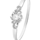 Gems CZ Kada Bracelet by Peora | Bold Cubic Zirconia Fashion Jewellery

