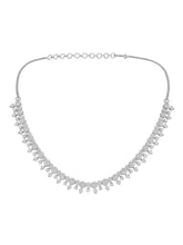 Grace CZ Necklace Set – Elegant Cubic Zirconia Jewellery by Peora
