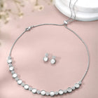 CZ Stones Necklace Set – Stunning Fashion Jewellery by Peora

