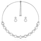 CZ Stones Necklace Set – Stunning Fashion Jewellery by Peora

