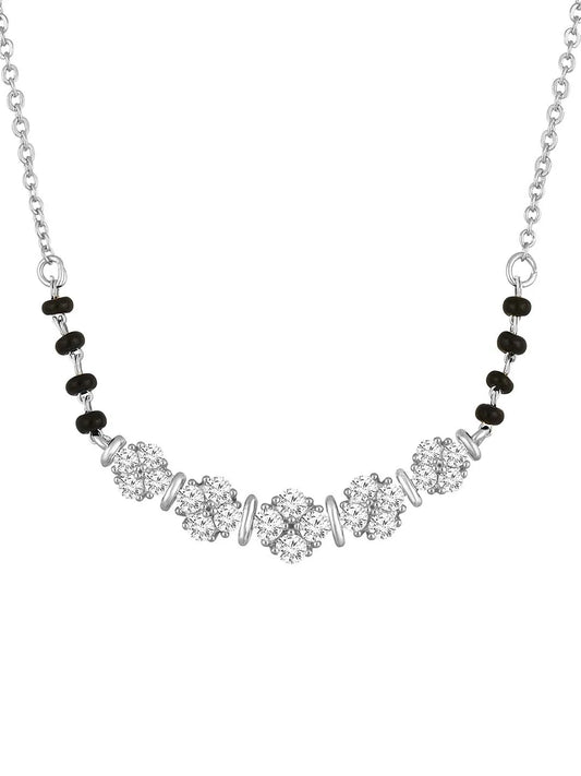 CZ Studded Mangalsutra – Sparkling Traditional Jewellery by Peora
