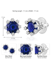 Chic and Versatile CZ Stud Earrings