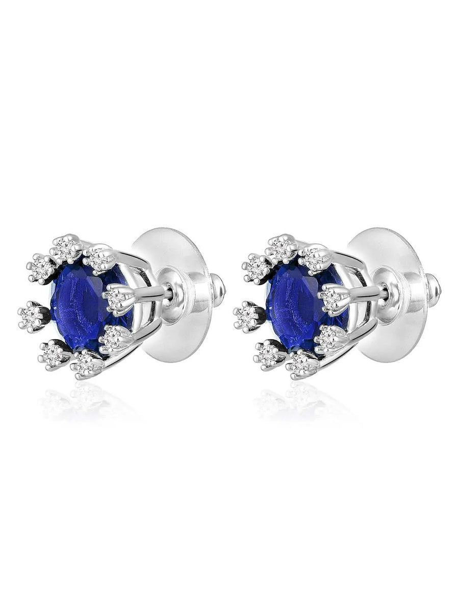 Chic and Versatile CZ Stud Earrings