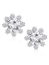 Chic and Versatile CZ Stud Earrings