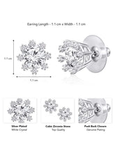 Chic and Versatile CZ Stud Earrings