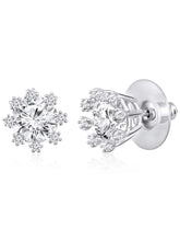 Chic and Versatile CZ Stud Earrings