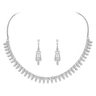 CZ Necklace Set – Stunning CZ Stone Jewellery by Peora
