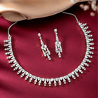 CZ Necklace Set – Stunning CZ Stone Jewellery by Peora
