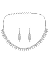 CZ Necklace Set – Stunning CZ Stone Jewellery by Peora
