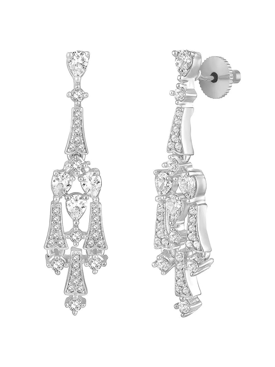 CZ Necklace Set – Stunning CZ Stone Jewellery by Peora
