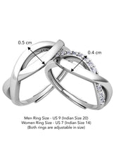 Couple Rings by Peora | Symbolic & Stylish Matching Rings