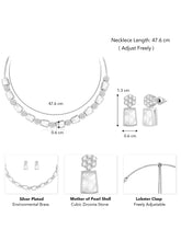 CZ Necklace Set – Radiant Fashion Jewellery by Peora

