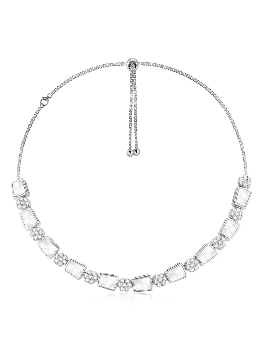 CZ Necklace Set – Radiant Fashion Jewellery by Peora

