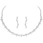 Twinkle CZ Necklace Set – Shimmering CZ Jewellery by Peora
