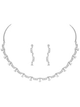 Twinkle CZ Necklace Set – Shimmering CZ Jewellery by Peora
