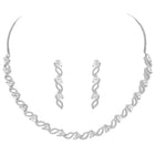 CZ Necklace Set – Exquisite Cubic Zirconia Jewellery by Peora
