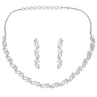 CZ Necklace Set – Exquisite Cubic Zirconia Jewellery by Peora

